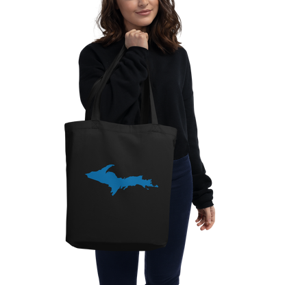 Michigan Upper Peninsula Everyday Tote Bag (w/ Azure UP Outline)