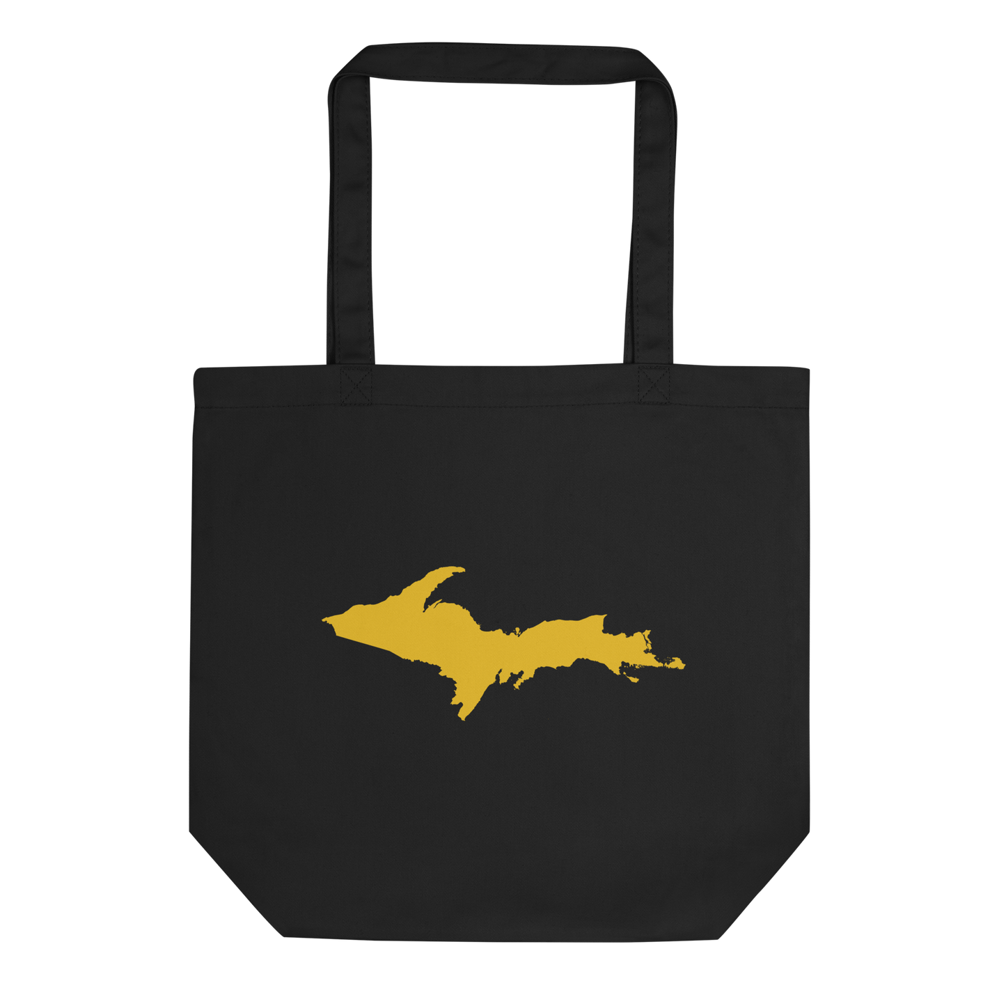 Michigan Upper Peninsula Everyday Tote Bag (w/ Gold UP Outline)