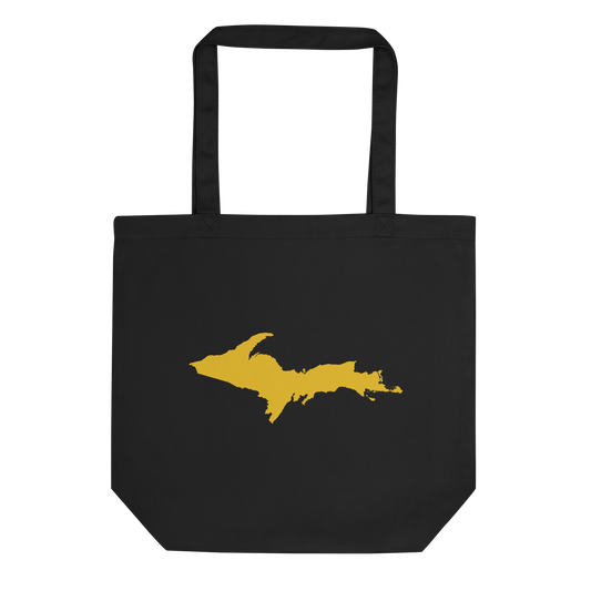 Michigan Upper Peninsula Everyday Tote Bag (w/ Gold UP Outline)