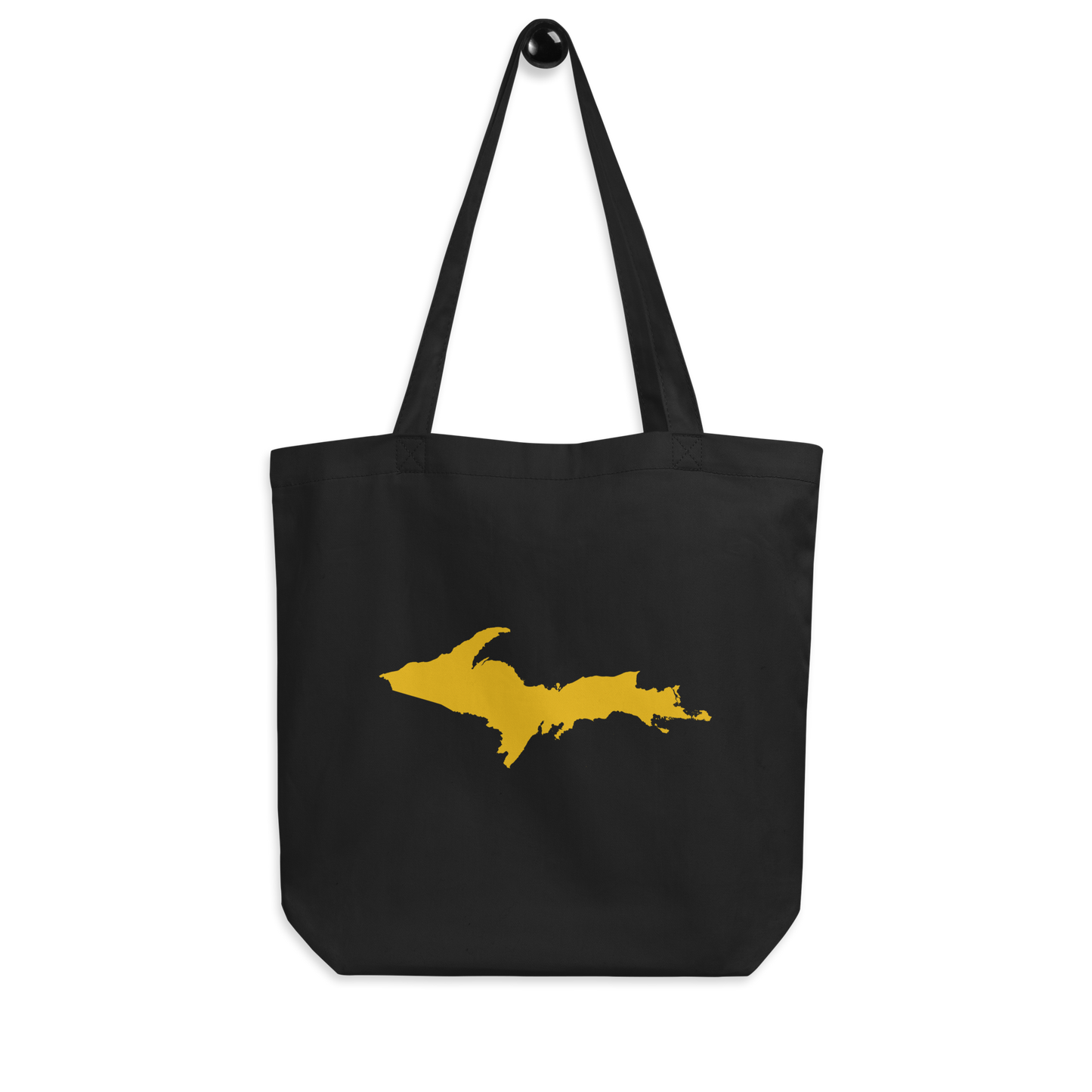 Michigan Upper Peninsula Everyday Tote Bag (w/ Gold UP Outline)