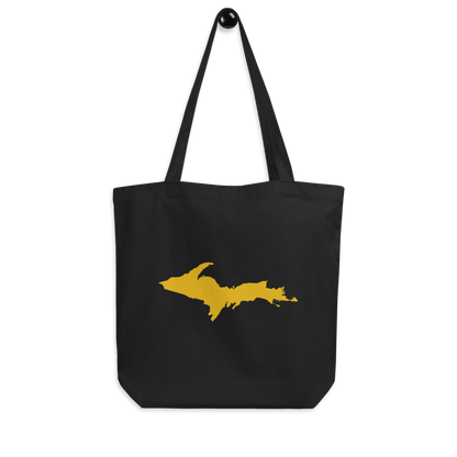 Michigan Upper Peninsula Everyday Tote Bag (w/ Gold UP Outline)