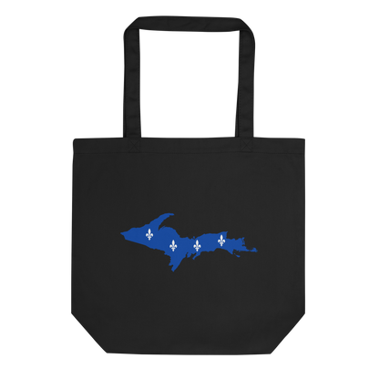 Michigan Upper Peninsula Everyday Tote Bag (w/ UP Quebec Flag Outline)