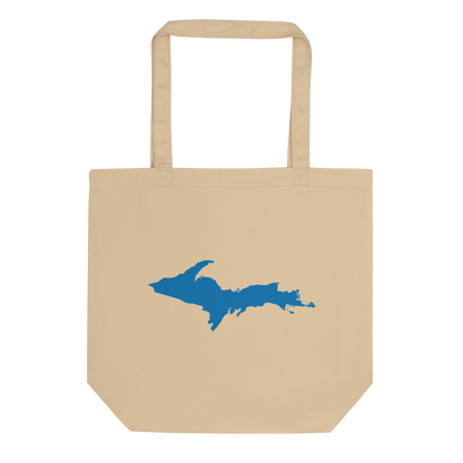 Michigan Upper Peninsula Everyday Tote Bag (w/ Azure UP Outline)