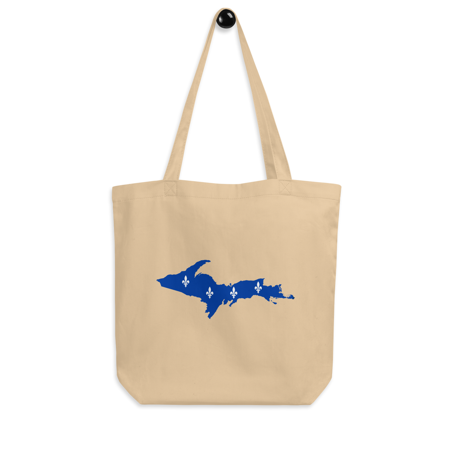 Michigan Upper Peninsula Everyday Tote Bag (w/ UP Quebec Flag Outline)