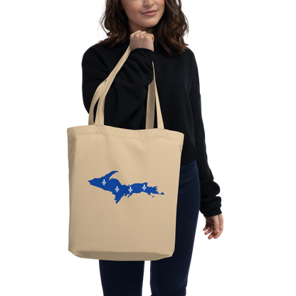 Michigan Upper Peninsula Everyday Tote Bag (w/ UP Quebec Flag Outline)