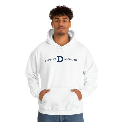 'Detroit Michigan' Hoodie (w/ Old French D) | Unisex Standard