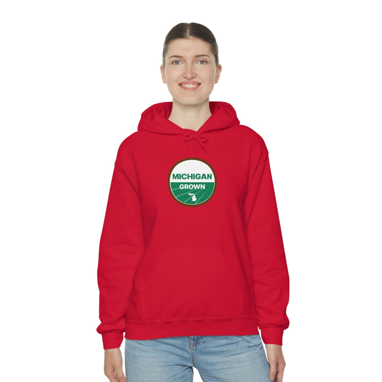 'Michigan Grown' Hoodie (Agricultural Certification Parody) | Unisex Standard