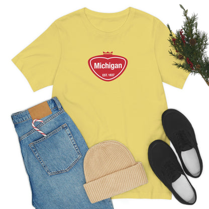 'Michigan EST. 1837' T-Shirt (Local Sodapop Parody) | Unisex Standard Fit