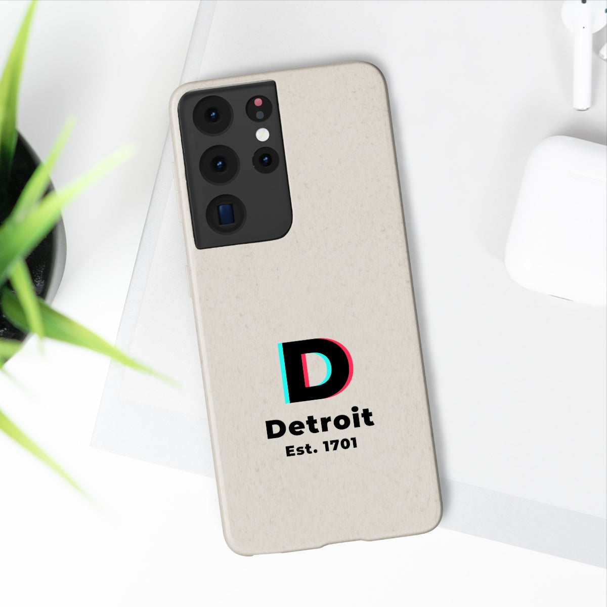 'Detroit Est. 1701' Phone Cases (Social Media Parody) | Android & iPhone