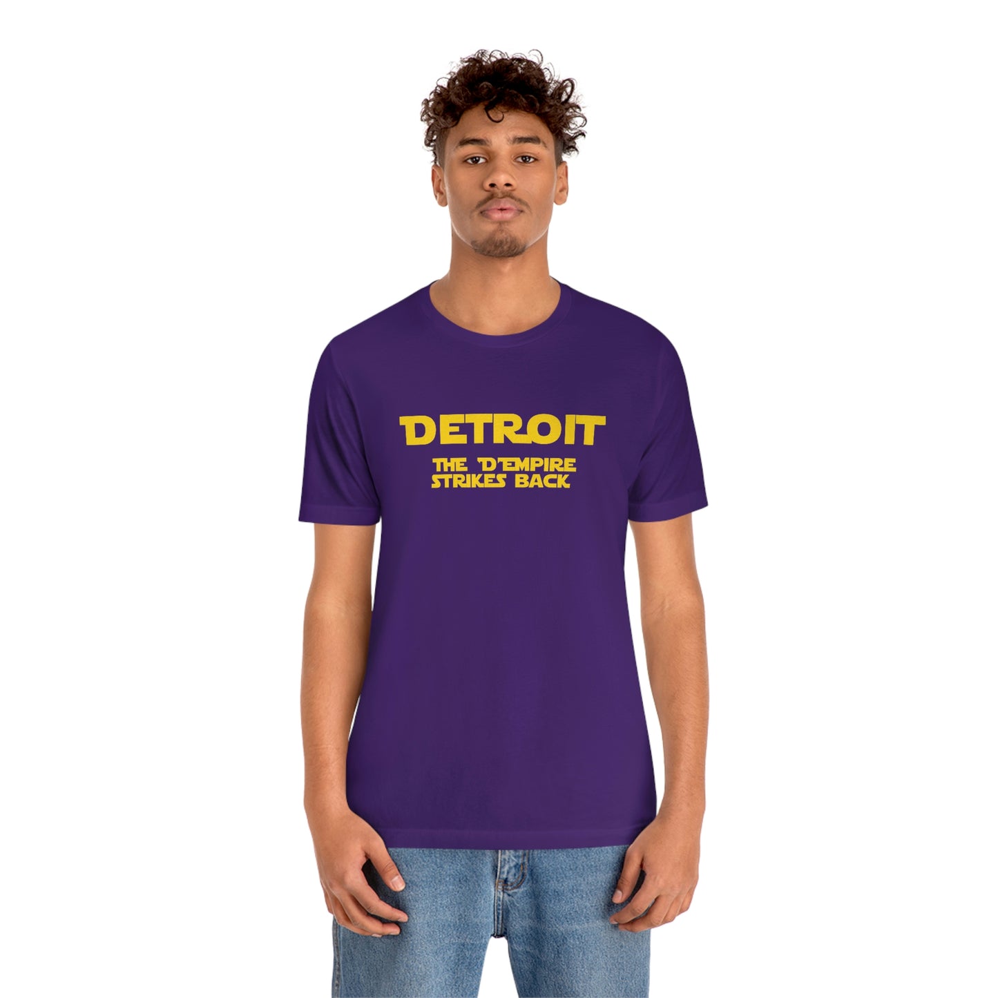 'Detroit the D'Empire Strikes Back' T-Shirt (1970s Sci-Fi Parody) | Unisex Standard Fit