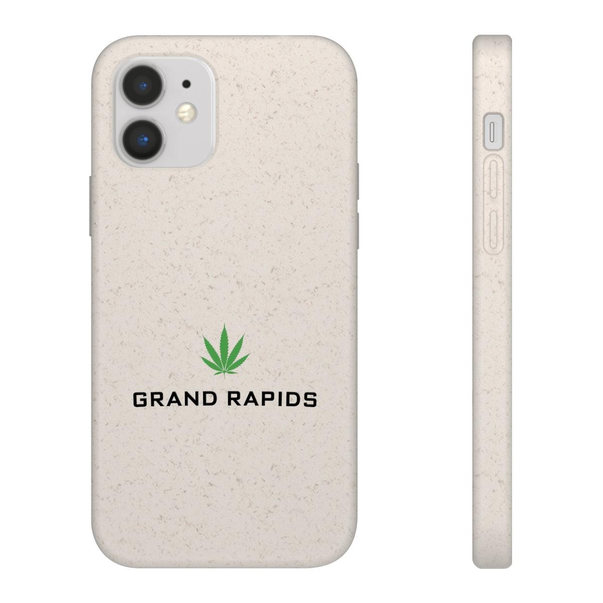 'Grand Rapids' Phone Cases (w/ Cannabis Leaf) | Android & iPhone - Circumspice Michigan