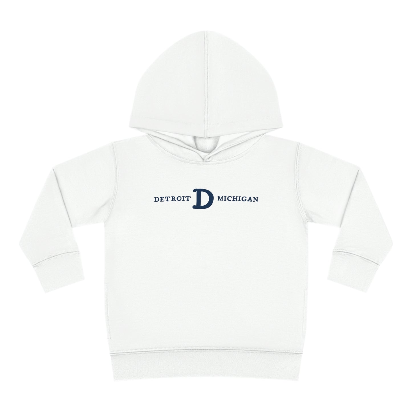 'Detroit Michigan' Hoodie (w/ Old French D) | Unisex Toddler