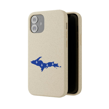 Michigan Upper Peninsula Biodegradable Phone Cases (w/ UP Quebec Flag Outline) | Apple iPhone