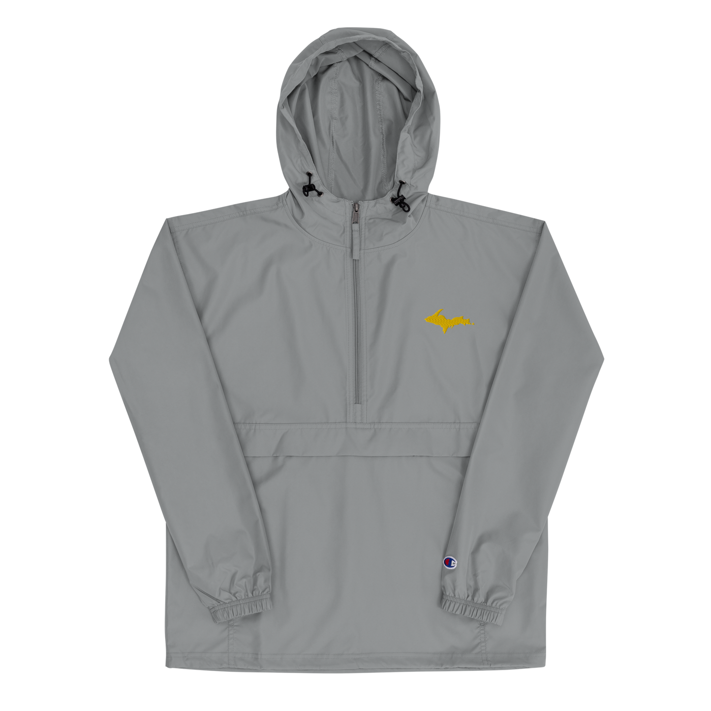 Upper Peninsula Packable Wind & Rain Jacket (w/ Gold UP Outline)