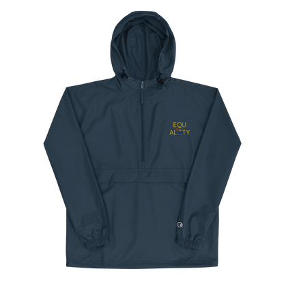 Michigan 'Equality' Wind & Rain Jacket (w/ LGBTQ Pride Colors) - Circumspice Michigan