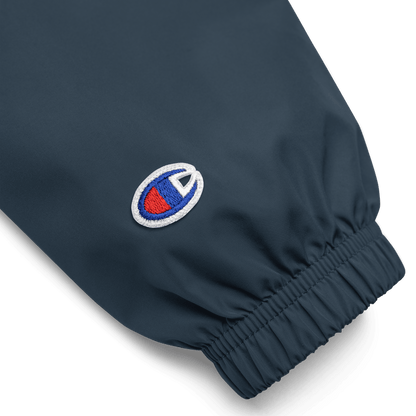 Upper Peninsula Packable Wind & Rain Jacket | Gold Embroidery - Circumspice Michigan