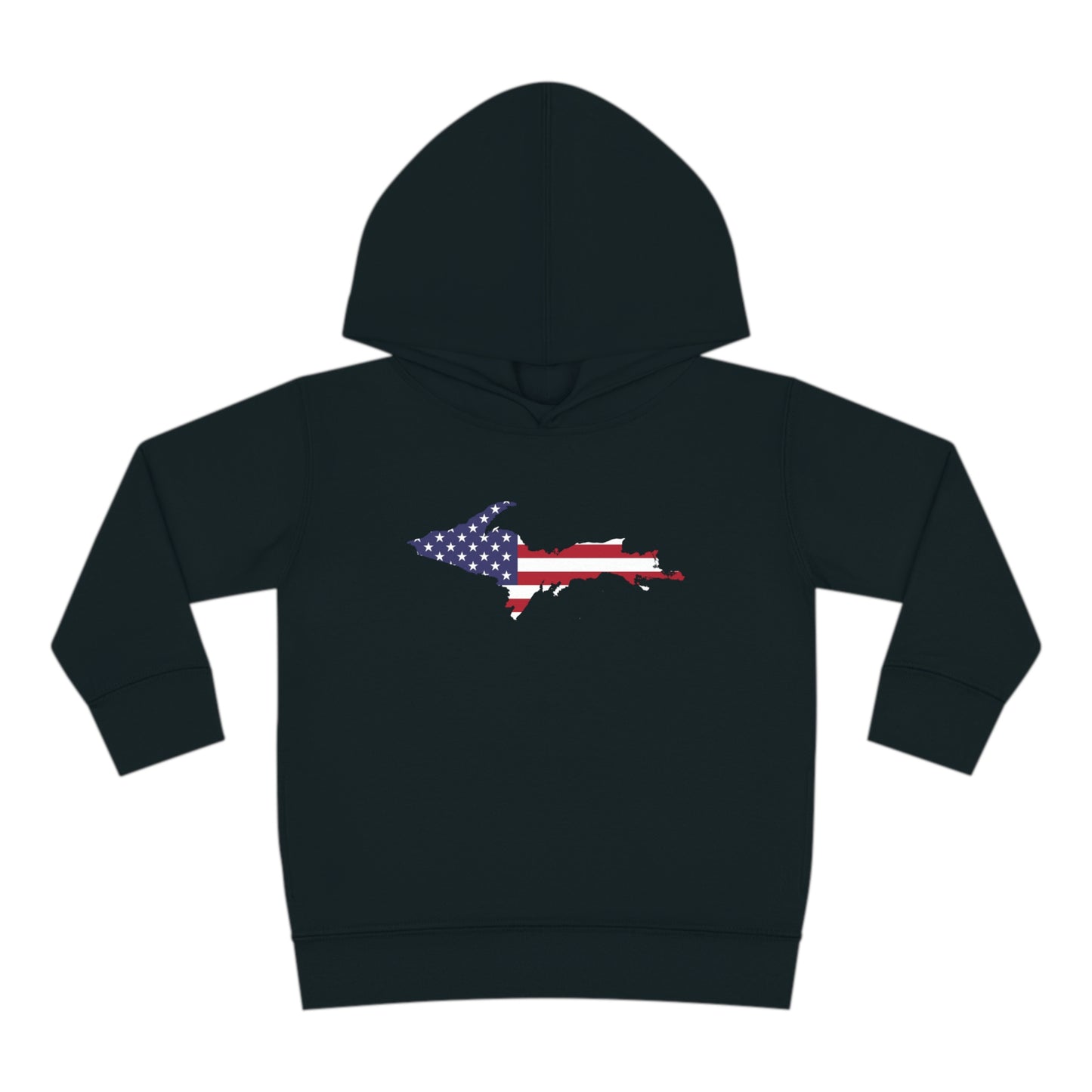 Michigan Upper Peninsula Hoodie (w/ UP USA Flag Outline) | Unisex Toddler