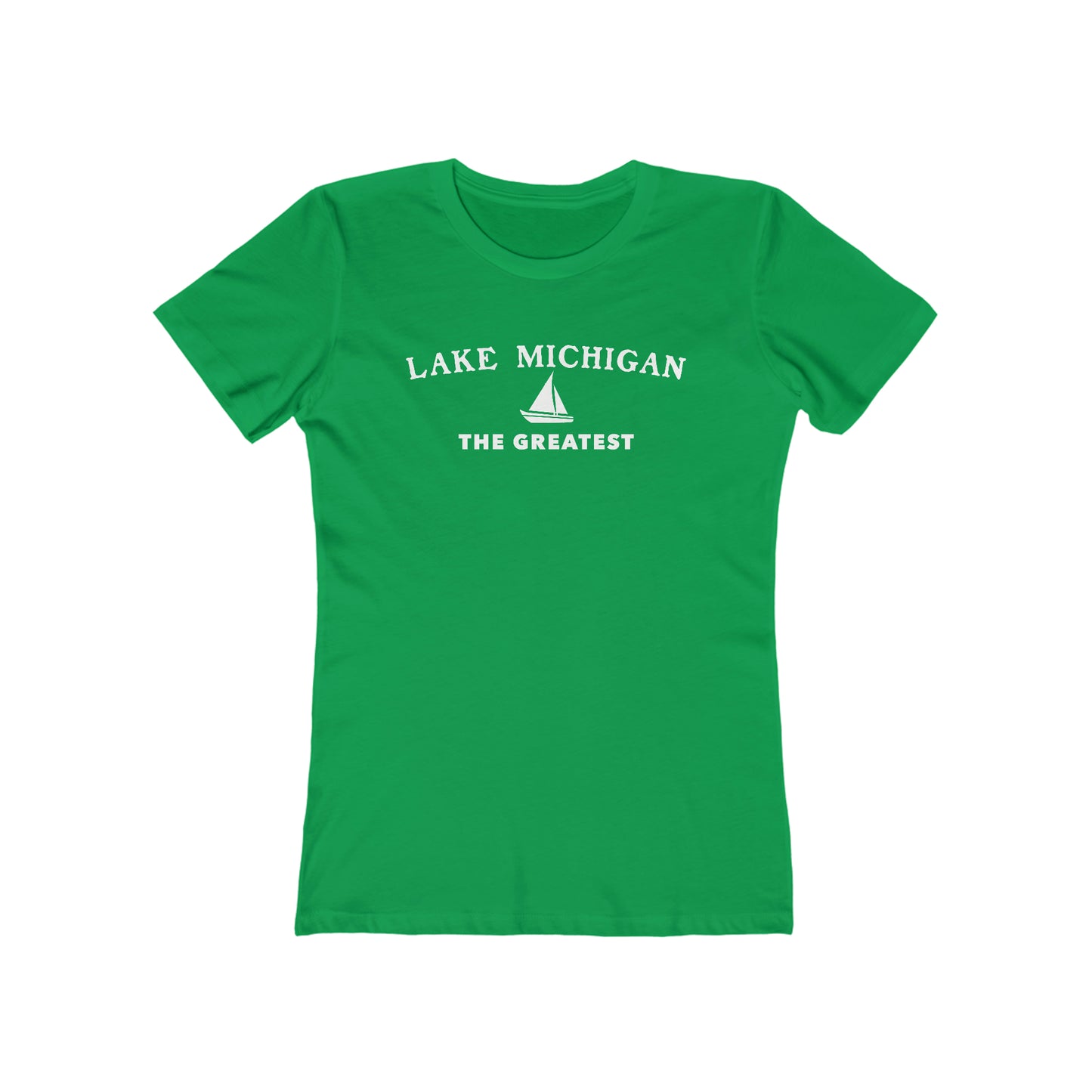 'Lake Michigan The Greatest' T-Shirt | Women's Boyfriend Cut