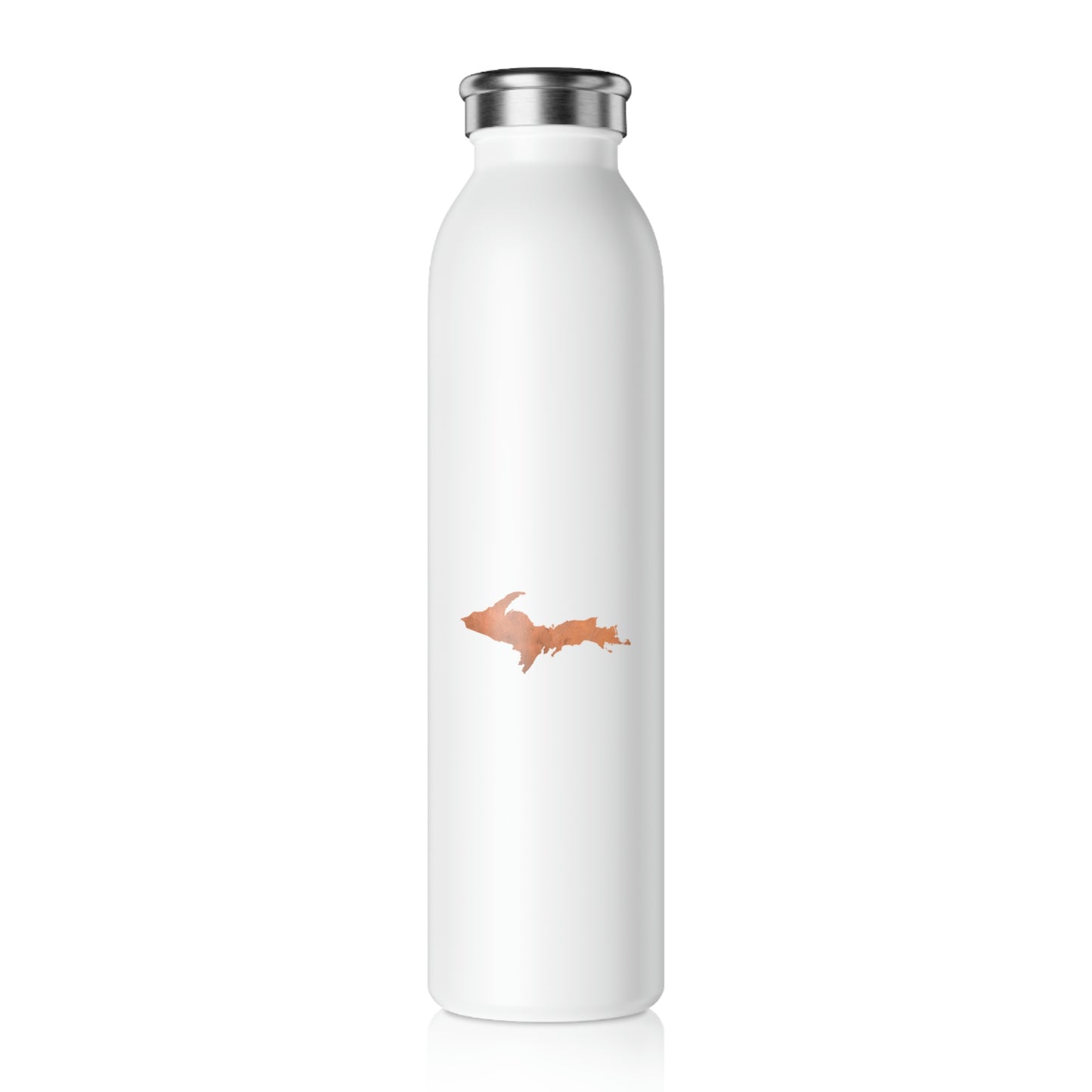 Michigan Upper Peninsula Water Bottle (w/ UP Copper Outline) | 20oz Double-Walled