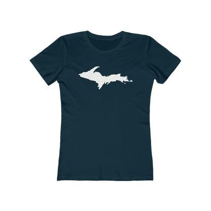 Upper Peninsula T-Shirt (w/UP Outline) | Women's Boyfriend Cut