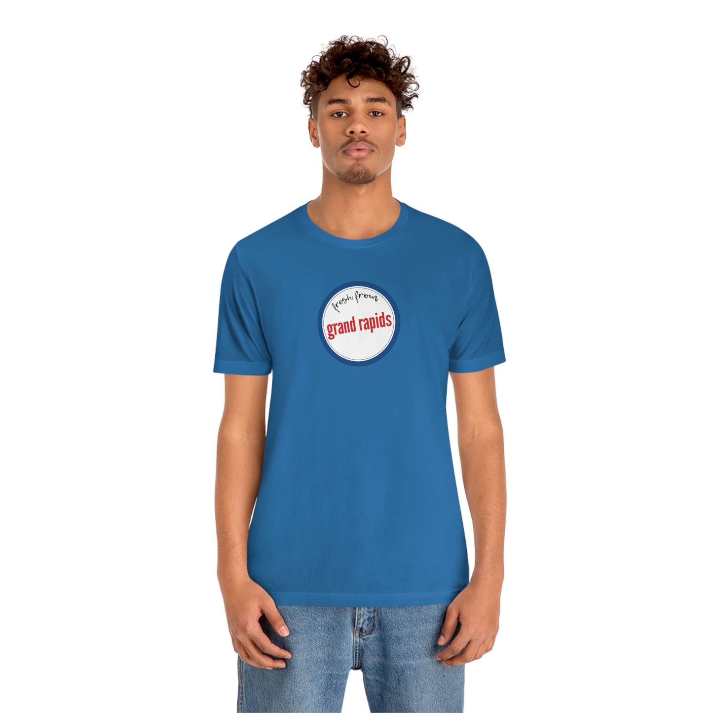 'Fresh From Grand Rapids' T-Shirt (Retail Parody) | Unisex Standard Fit