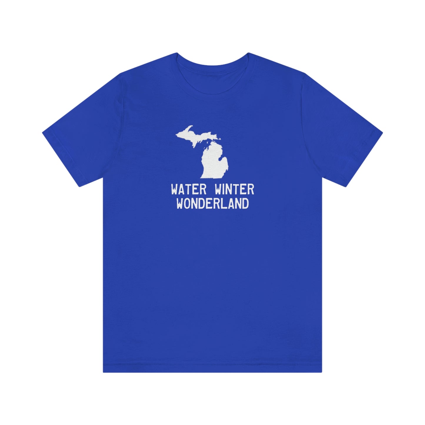 Michigan 'Water Winter Wonderland' T-Shirt | Unisex Standard Fit