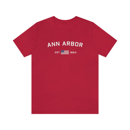 'Ann Arbor EST 1824' T-Shirt | Unisex Standard Fit