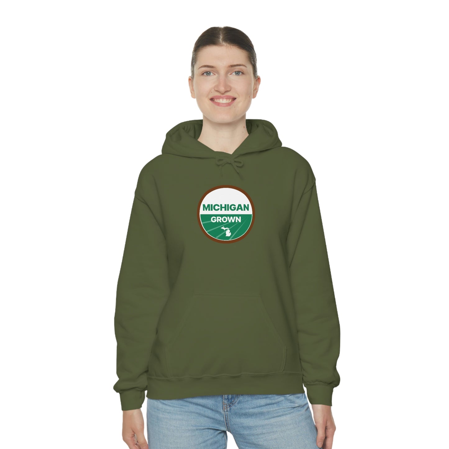 'Michigan Grown' Hoodie (Agricultural Certification Parody) | Unisex Standard