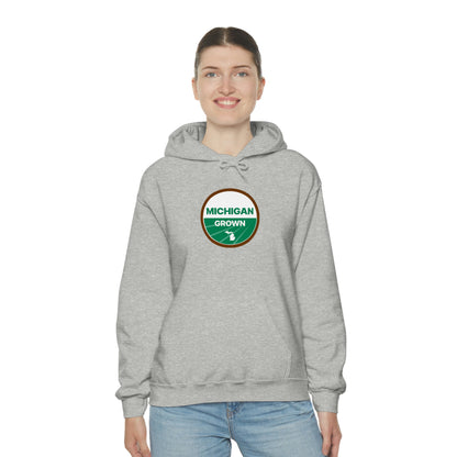 'Michigan Grown' Hoodie (Agricultural Certification Parody) | Unisex Standard