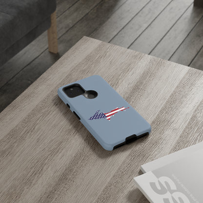 Michigan Upper Peninsula Tough Phone Case (B-24 Liberator w/ UP USA Flag Outline) | Samsung & Pixel Android