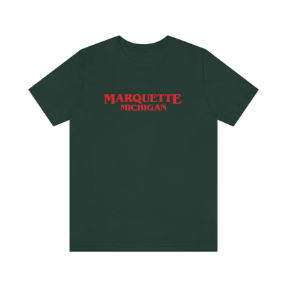 'Marquette Michigan' ' T-Shirt (1980s Drama Parody) | Unisex Standard Fit