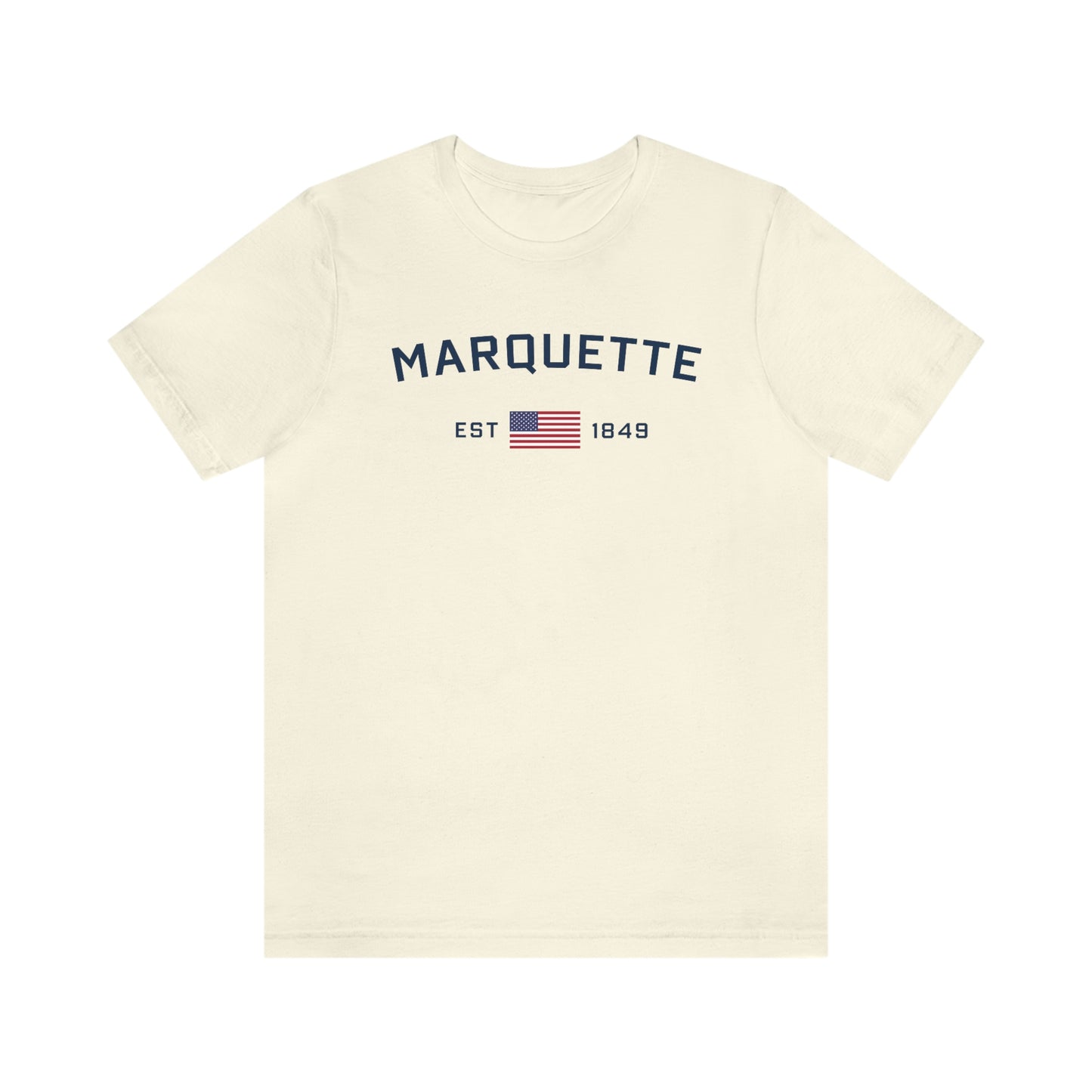 'Marquette est 1849' T-Shirt | Unisex Standard Fit