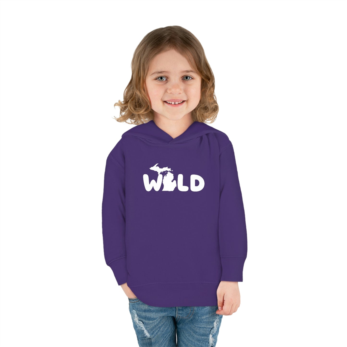 Michigan 'Wild' Hoodie (Rounded Children's Font) | Unisex Toddler