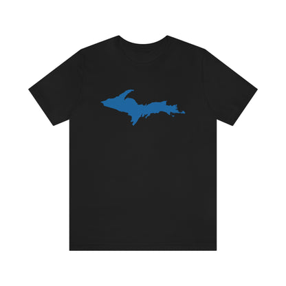 Michigan Upper Peninsula T-Shirt (w/ Azure UP Outline) | Unisex Standard Fit