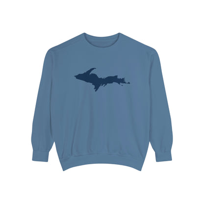 Michigan Upper Peninsula Sweatshirt | Unisex Garment Dyed