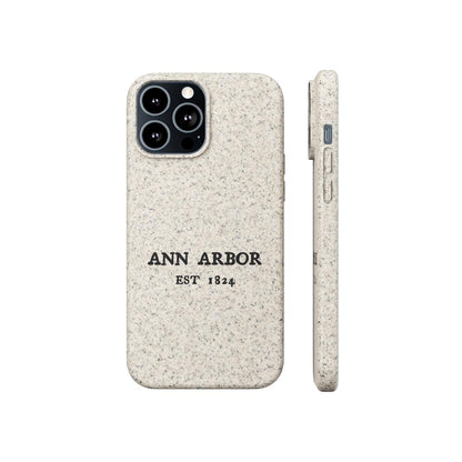 'Ann Arbor EST 1824' Phone Cases | Android & iPhone - Circumspice Michigan