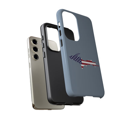 Michigan Upper Peninsula Tough Phone Case (B-24 Liberator w/ UP USA Flag Outline) | Samsung & Pixel Android