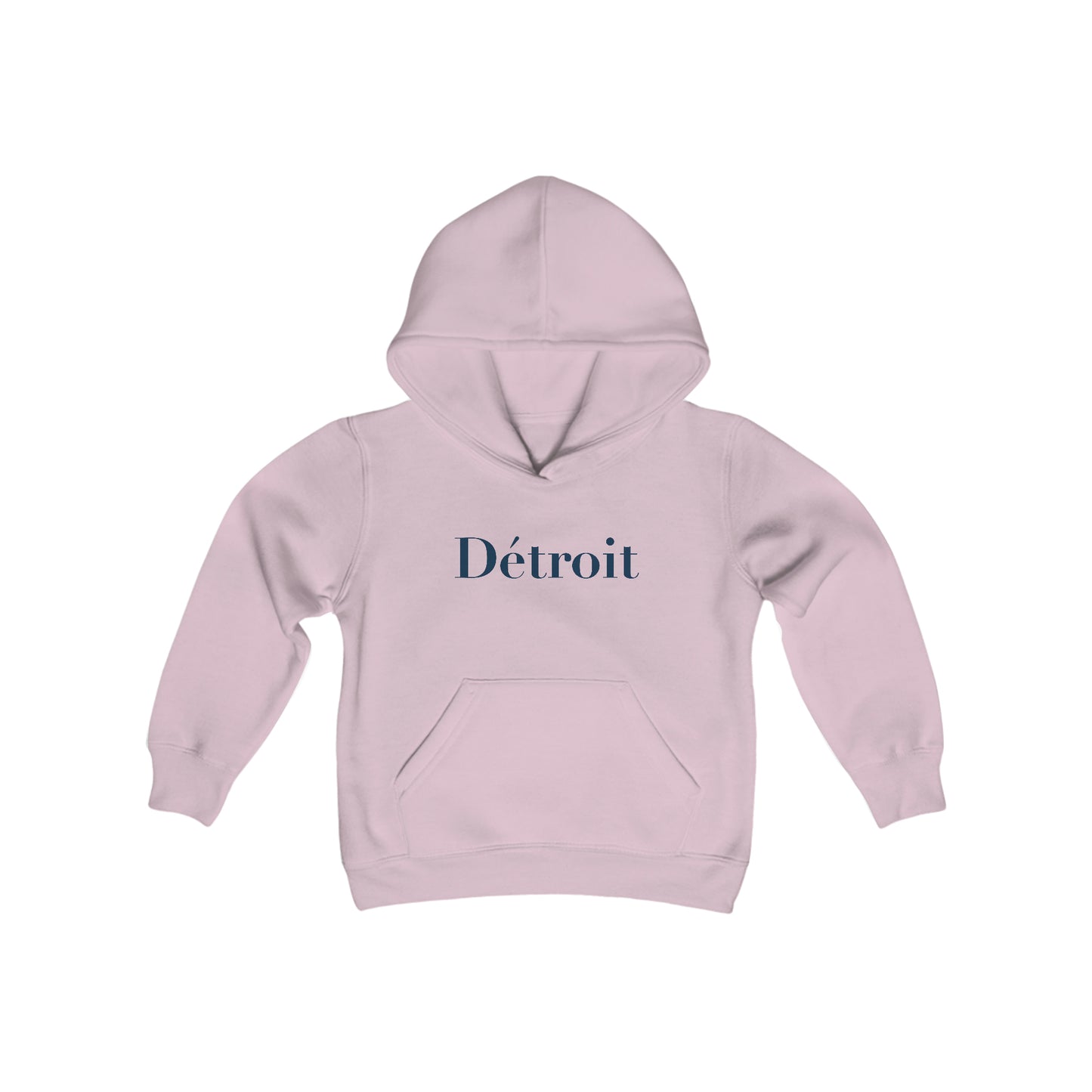 'Détroit' Hoodie (Didot Font) | Unisex Youth