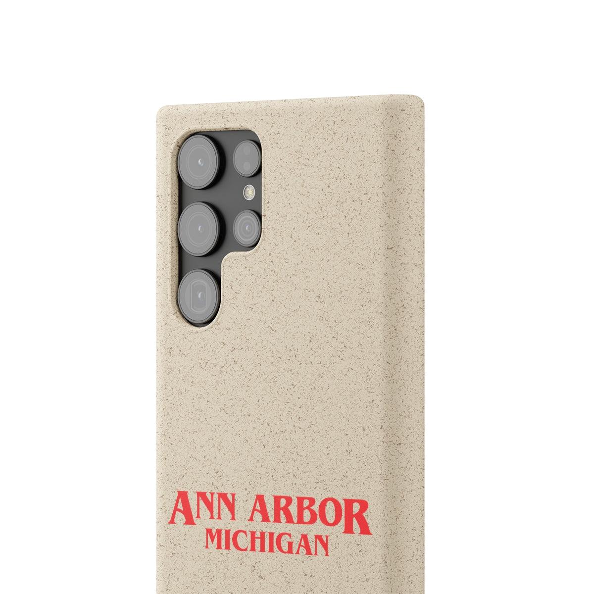 'Ann Arbor Michigan' Phone Cases (1980s Drama Parody) | Android & iPhone - Circumspice Michigan