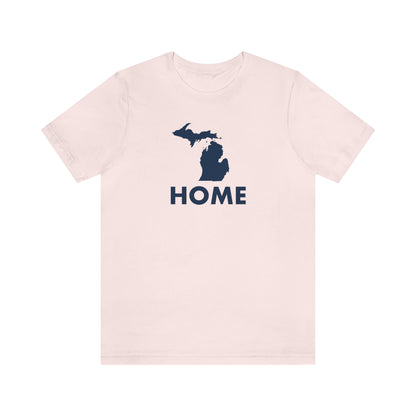 Michigan 'Home' T-Shirt (Geometric Sans Font) | Unisex Standard Fit