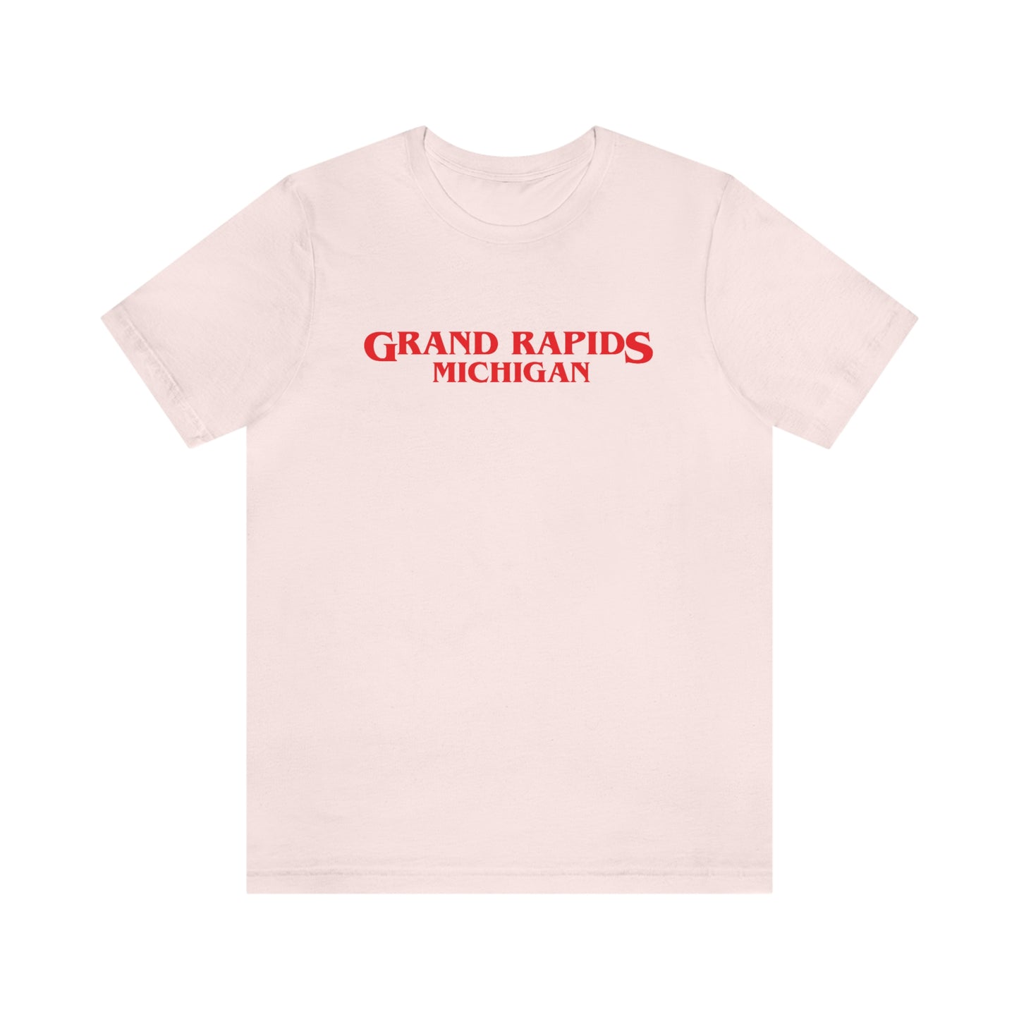 'Grand Rapids Michigan' ' T-Shirt (1980s Drama Parody) | Unisex Standard Fit