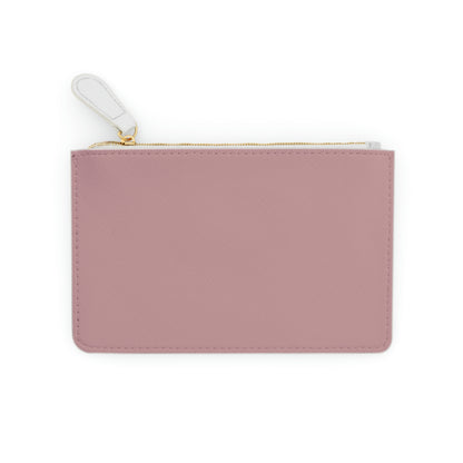 Michigan Upper Peninsula Mini Clutch Bag (Cherry Blossom Pink w/ UP Outline)