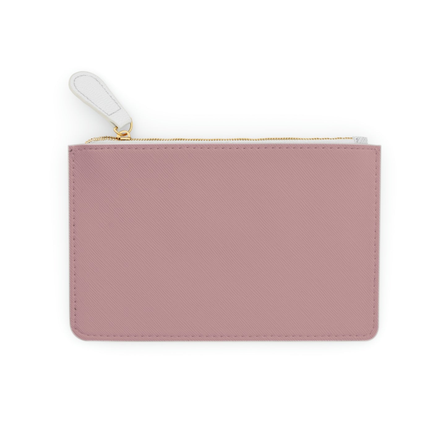 Michigan Upper Peninsula Mini Clutch Bag (Cherry Blossom Pink w/ UP Quebec Flag Outline)