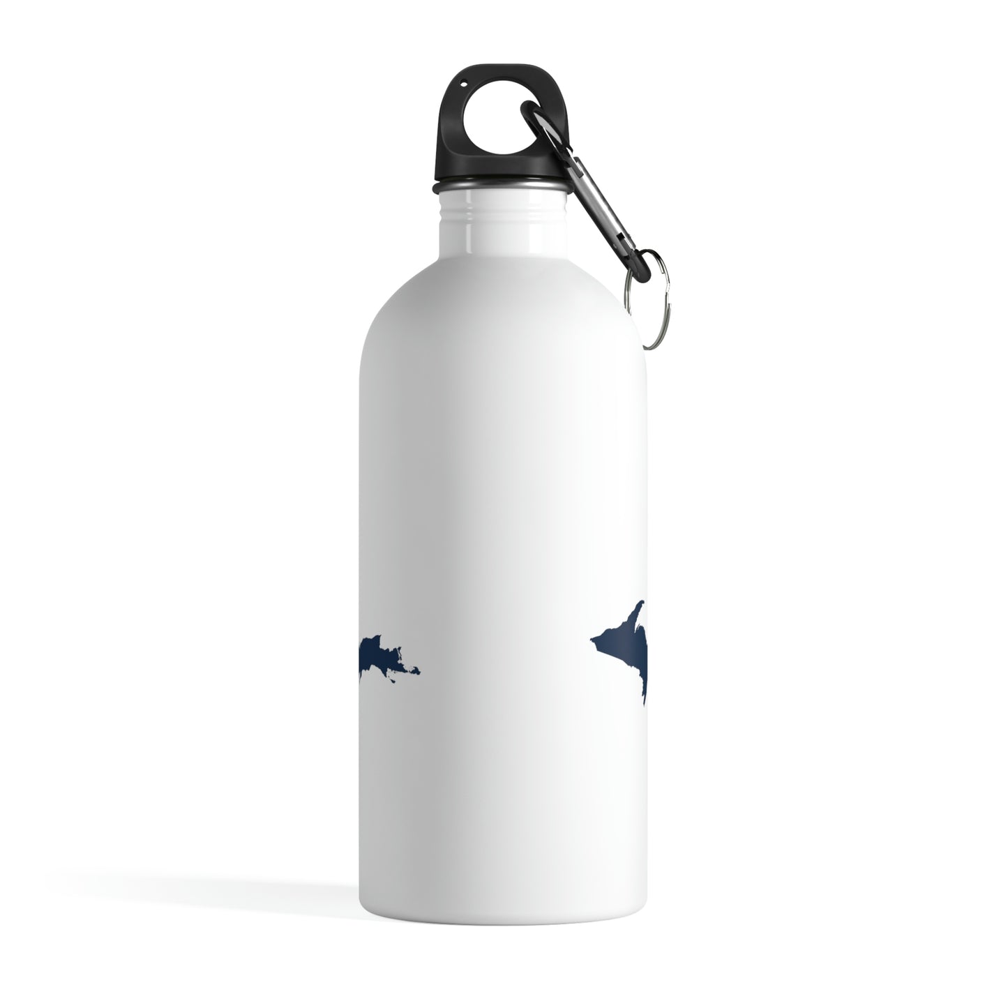 Michigan Upper Peninsula Water Bottle (w/ Navy UP Outline) | 14oz Stainless Steel