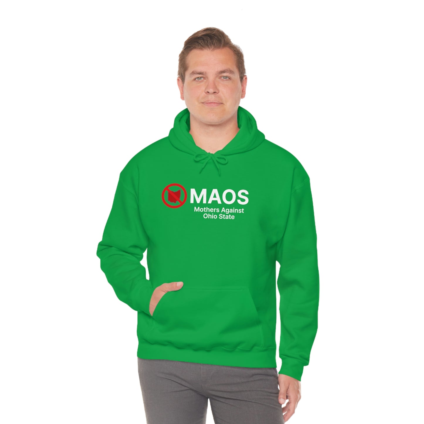 'MAOS Mothers Against Ohio State' Hoodie | Unisex Standard