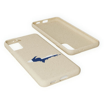 Michigan Upper Peninsula Biodegradable Phone Cases (w/ UP Finland Flag Outline) | Samsung Android