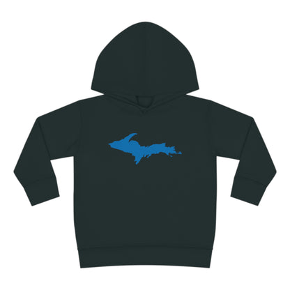 Michigan Upper Peninsula Hoodie (w/ Azure UP Outline) | Unisex Toddler