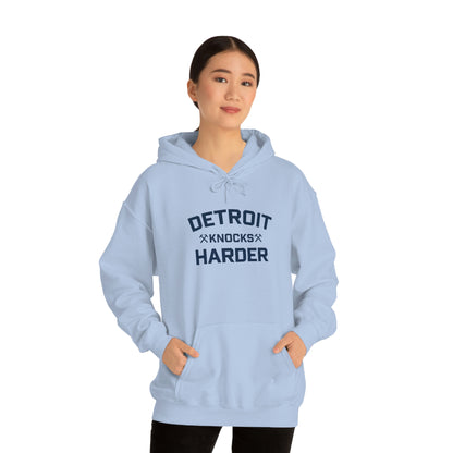 'Detroit Knocks Harder' Hoodie | Unisex Standard