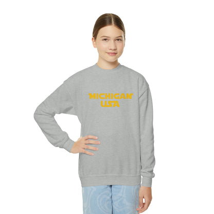 'Michigan USA' Youth Sweatshirt (Epic Sci-Fi Parody)