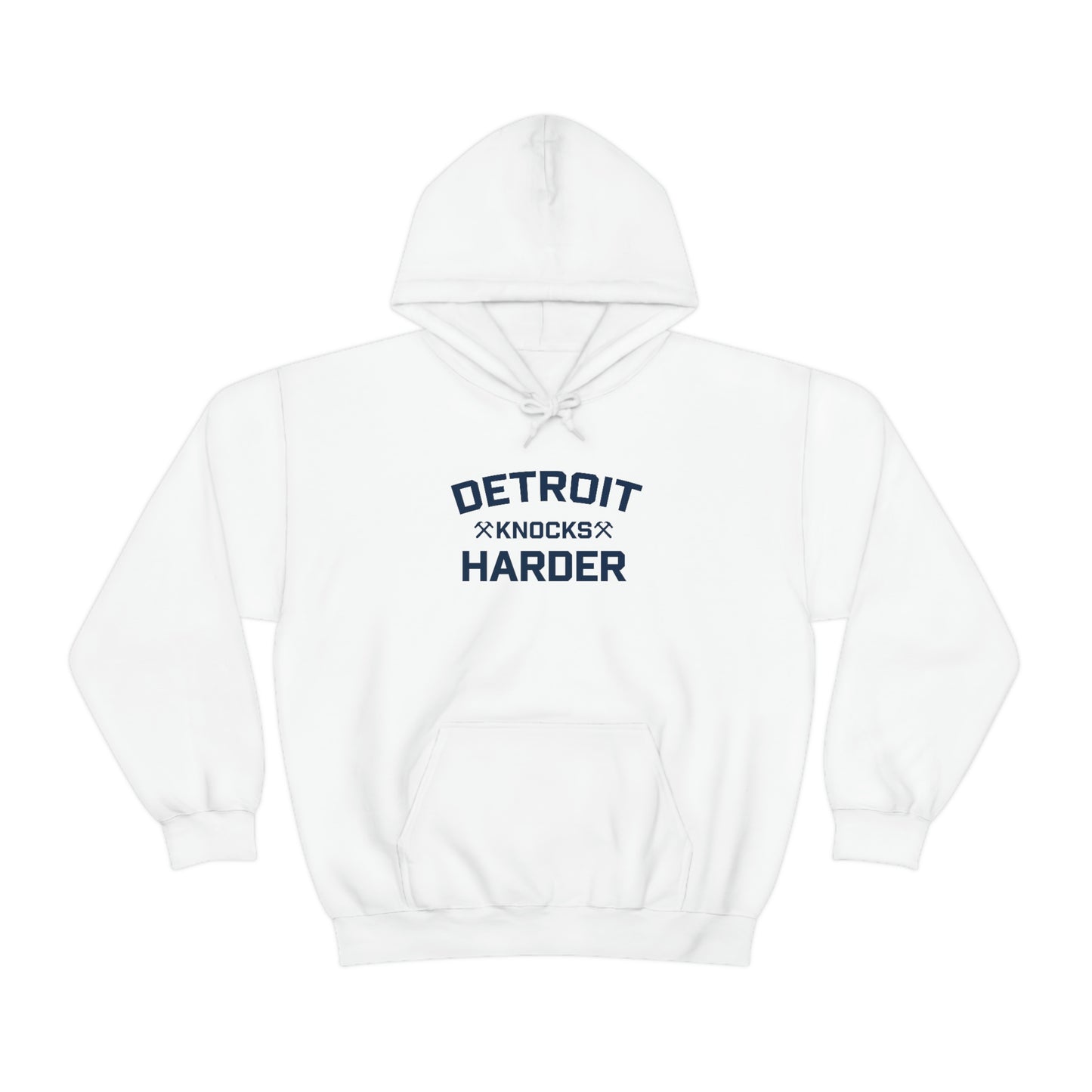 'Detroit Knocks Harder' Hoodie | Unisex Standard